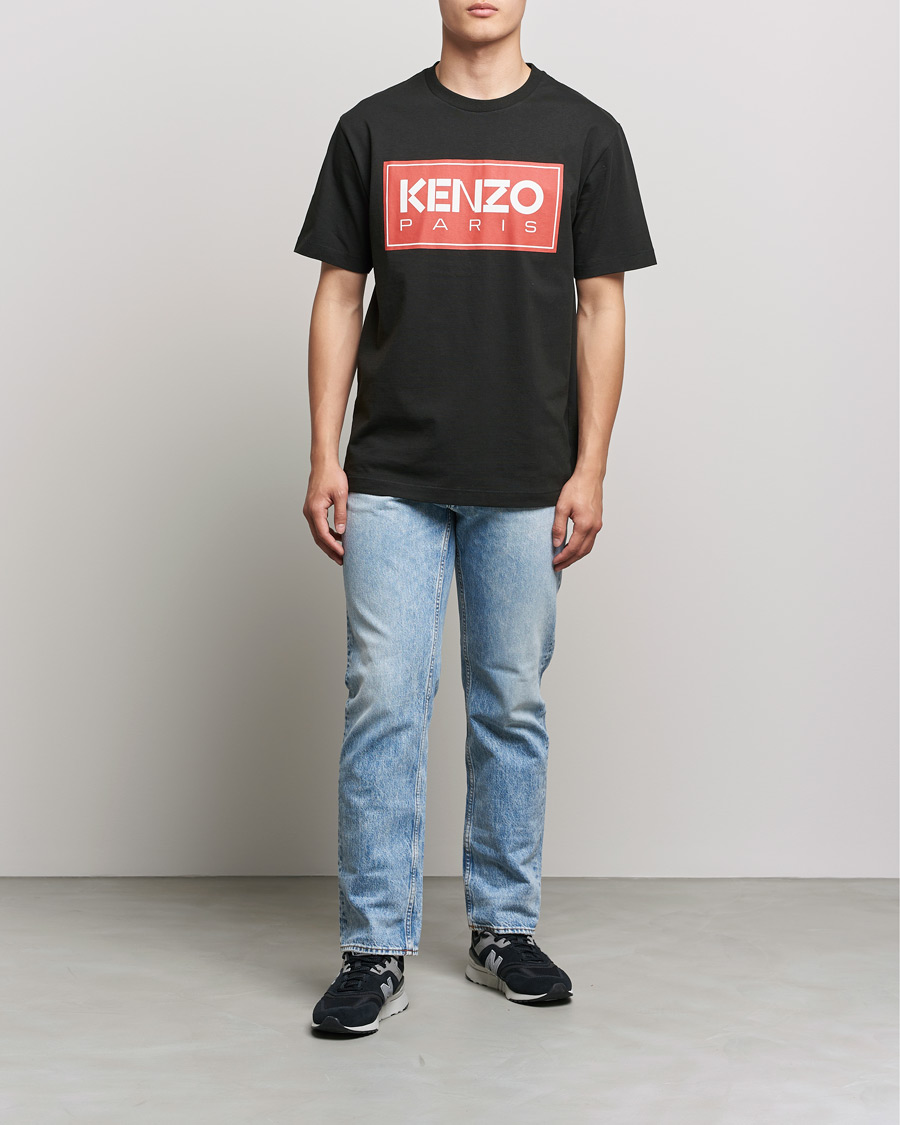 Hombres | Camisetas | KENZO | Paris Classic Tee Black