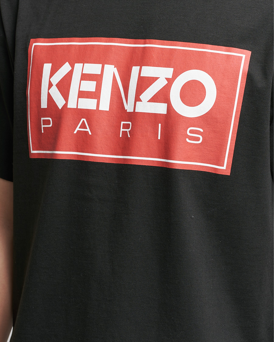 Hombres | Camisetas | KENZO | Paris Classic Tee Black