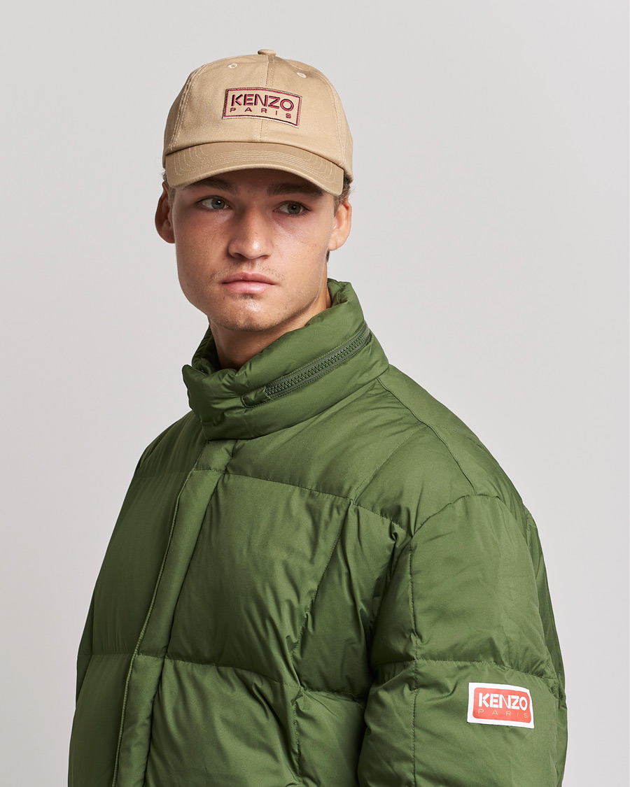 Hombres | KENZO Logo Cap Beige | KENZO | Logo Cap Beige