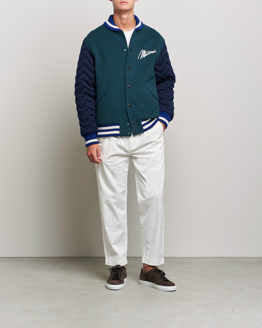 Hombres | Abrigos y chaquetas | Missoni | Varsity Jacket Navy
