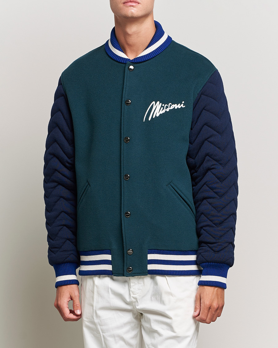 Hombres | Abrigos y chaquetas | Missoni | Varsity Jacket Navy