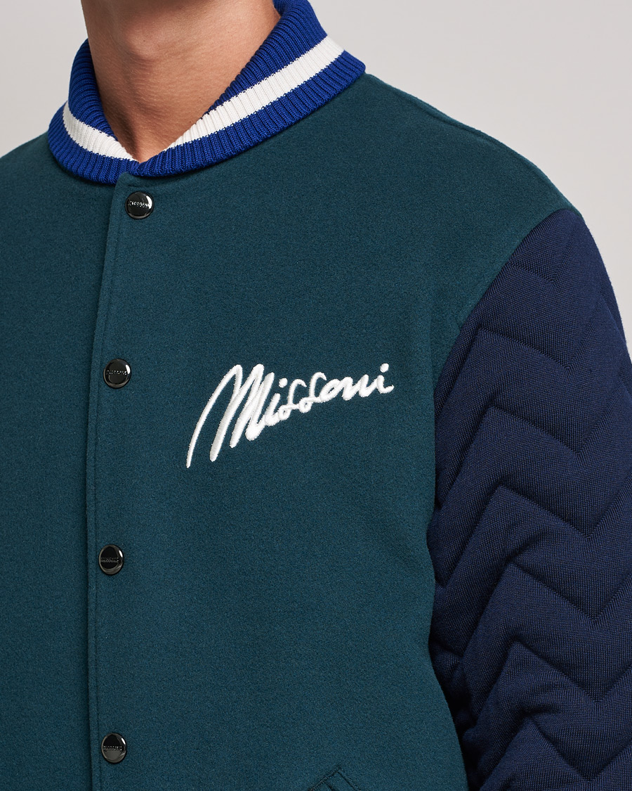 Hombres | Abrigos y chaquetas | Missoni | Varsity Jacket Navy