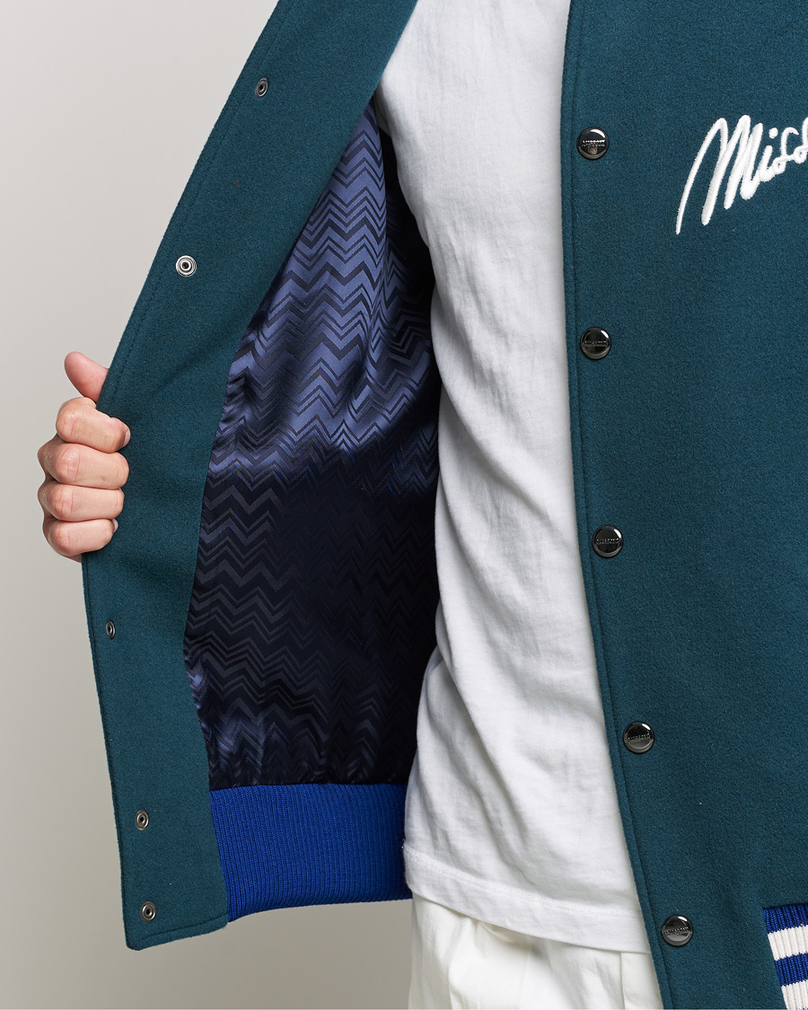 Hombres | Abrigos y chaquetas | Missoni | Varsity Jacket Navy