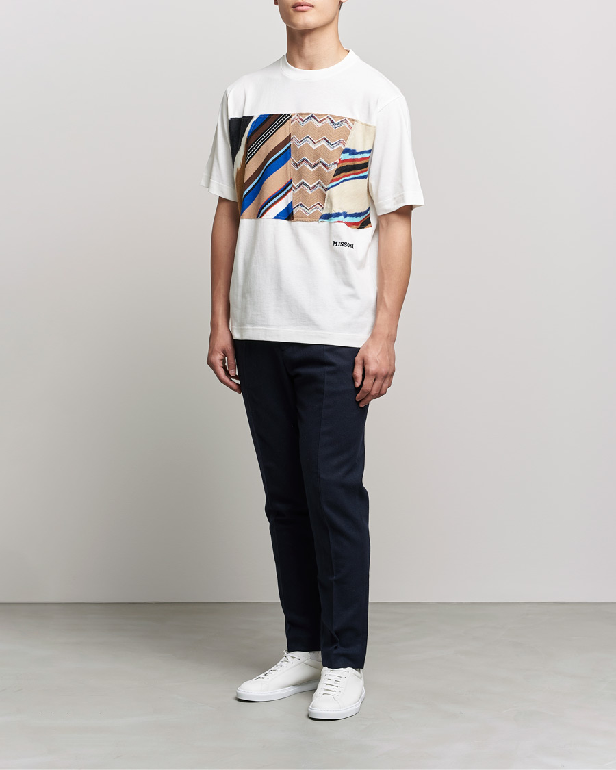 Hombres | Camisetas | Missoni | Patchwork T-Shirt White