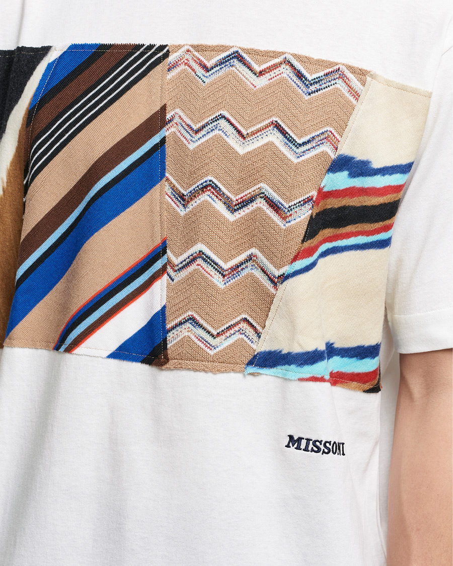 Hombres | Camisetas | Missoni | Patchwork T-Shirt White