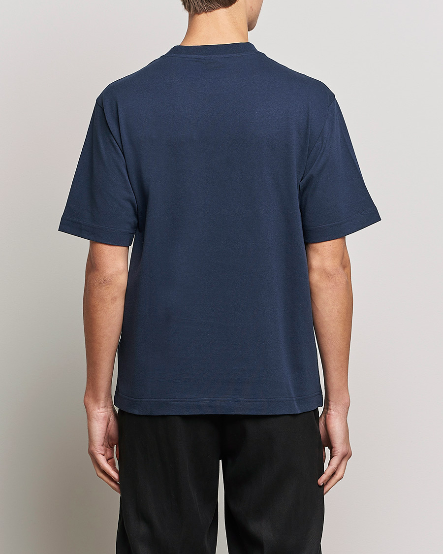Hombres | Camisetas | Missoni | Embroidered Logo T-Shirt Dark Blue