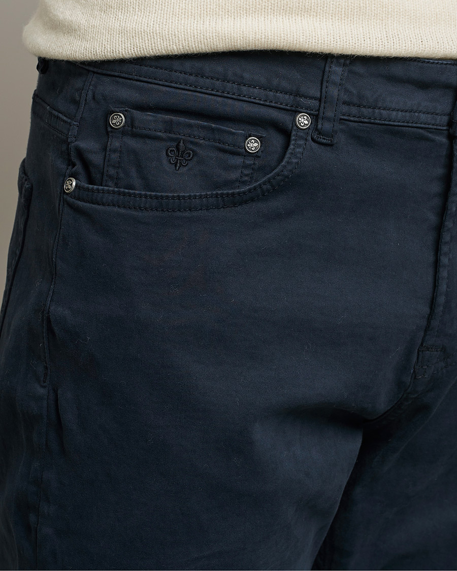 Hombres | Pantalones | Morris | James Brushed Chinos Navy