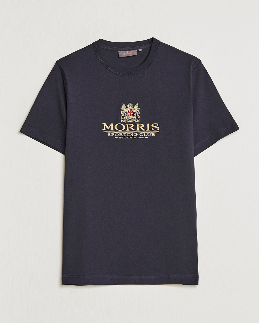 Hombres | Camisetas | Morris | Trevor Logo T-shirt Blue