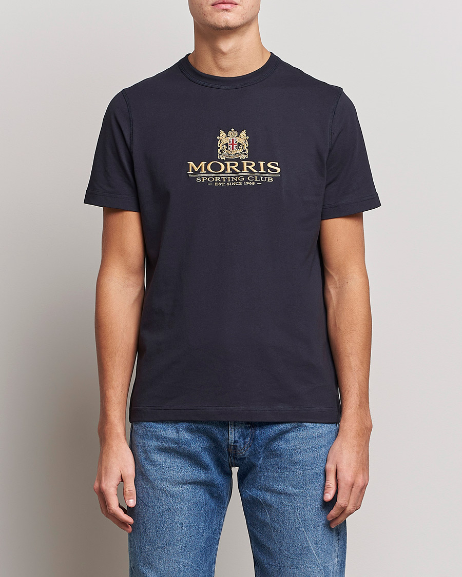 Hombres | Camisetas | Morris | Trevor Logo T-shirt Blue