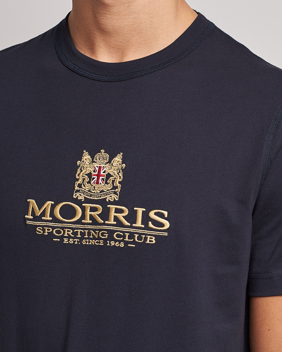 Hombres | Camisetas | Morris | Trevor Logo T-shirt Blue
