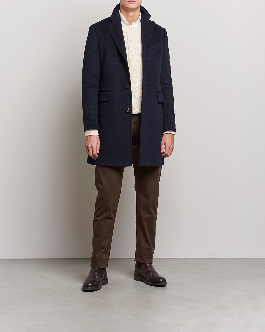 Hombres | Abrigos y chaquetas | Morris | Wool/Cashmere Coat Navy