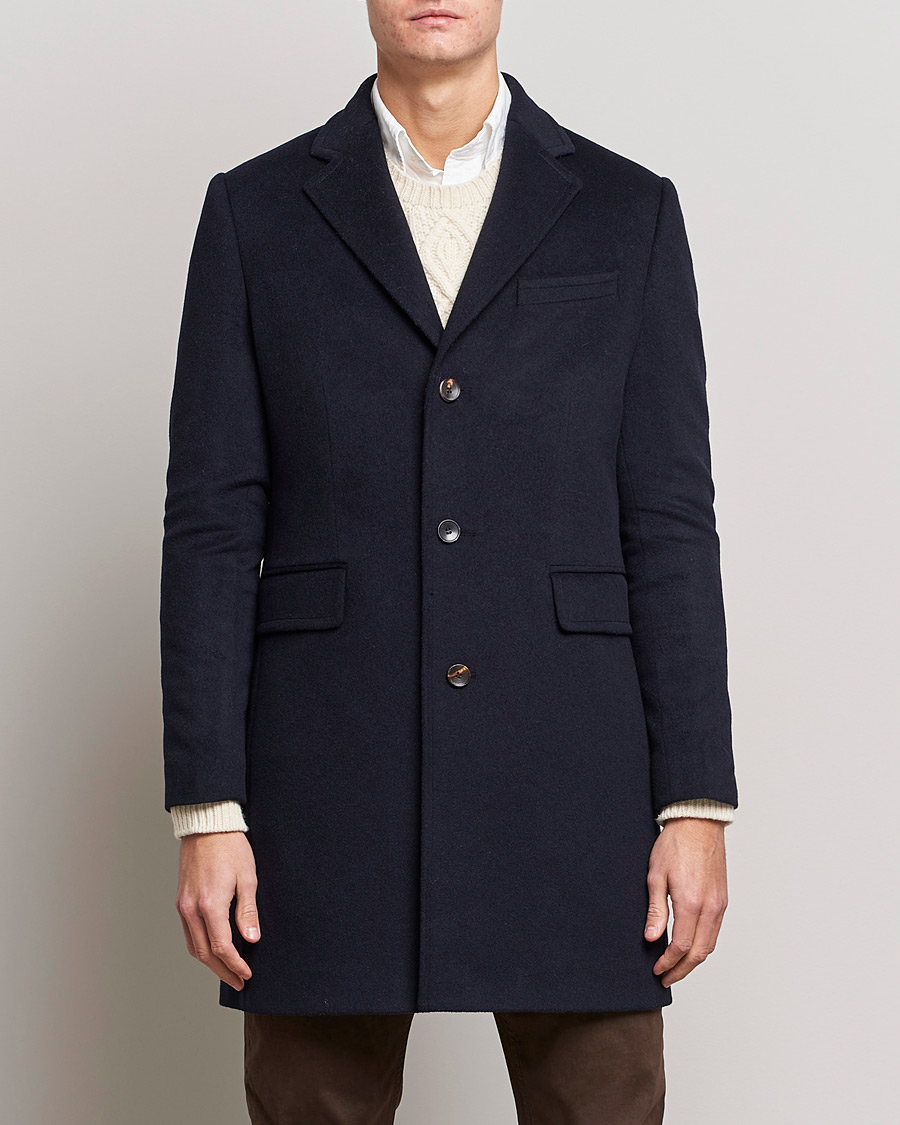 Hombres | Abrigos y chaquetas | Morris | Wool/Cashmere Coat Navy