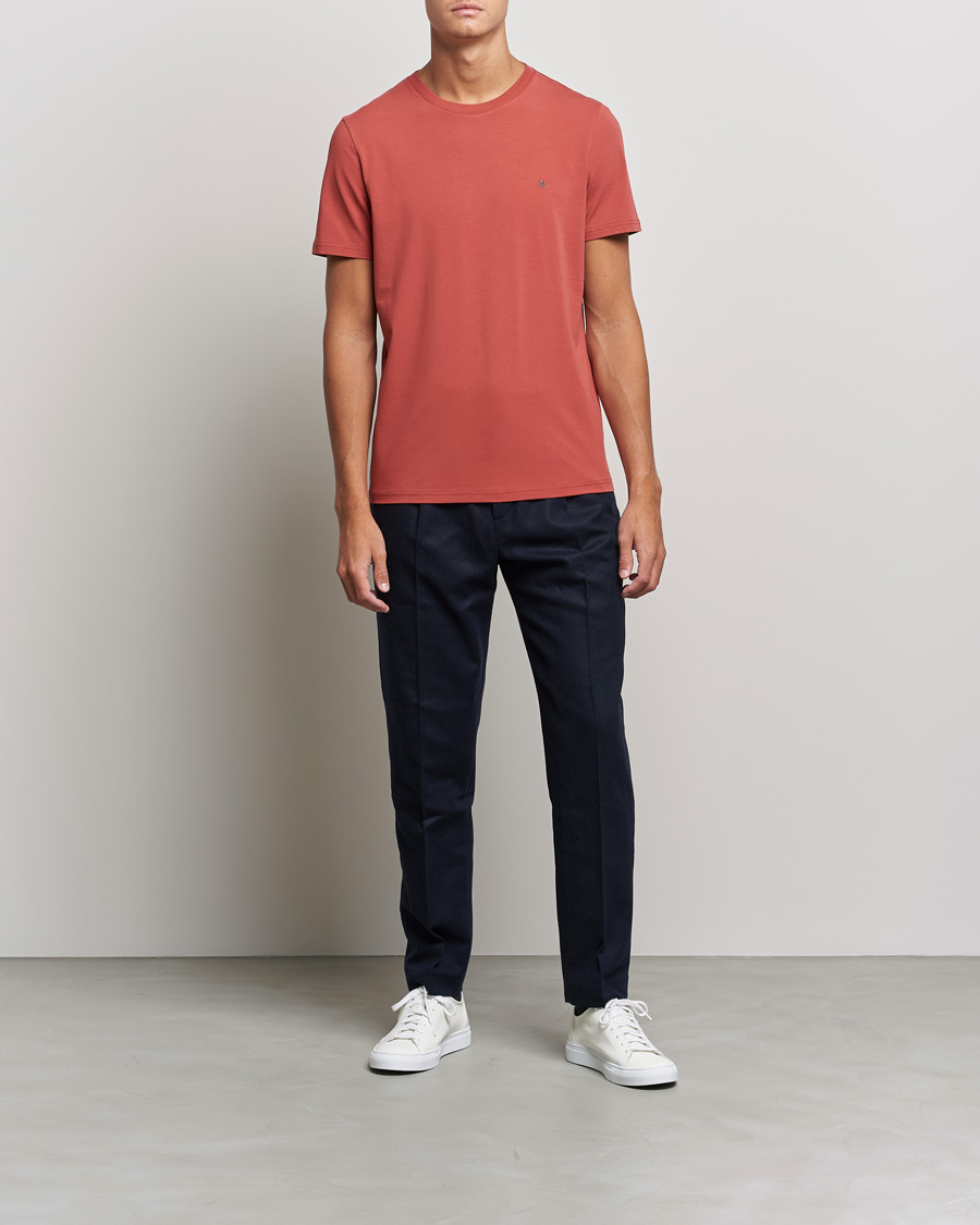 Hombres | Camisetas | Morris | James Crew Neck T-shirt Red