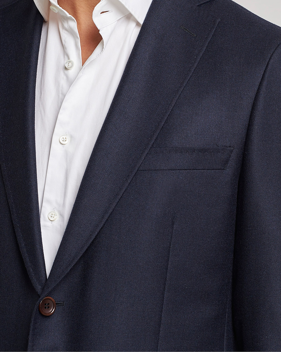 Hombres | Blazers | Morris | Archie Flannel Blazer Navy