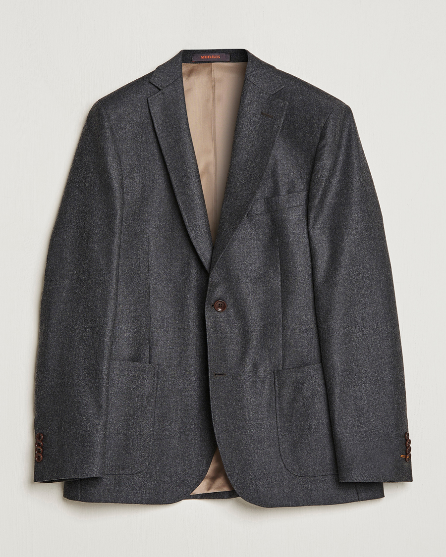 Hombres | Blazers | Morris | Archie Flannel Blazer Grey