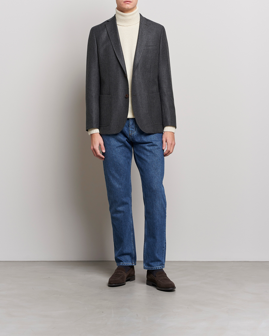 Hombres | Blazers | Morris | Archie Flannel Blazer Grey