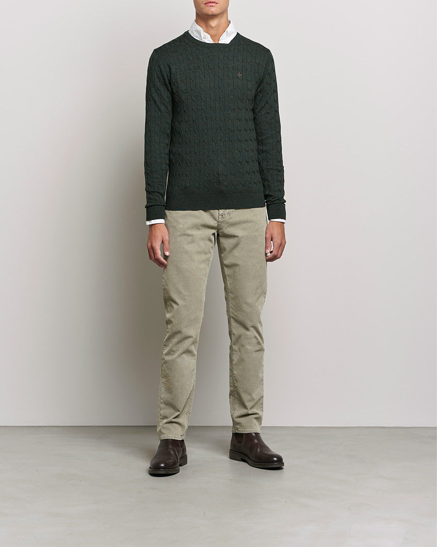 Hombres | Pantalones | Morris | James Corduroy 5-Pocket Pants Khaki Grey