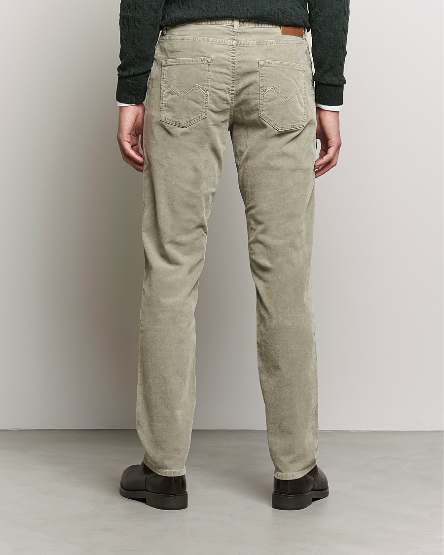 Hombres | Pantalones | Morris | James Corduroy 5-Pocket Pants Khaki Grey