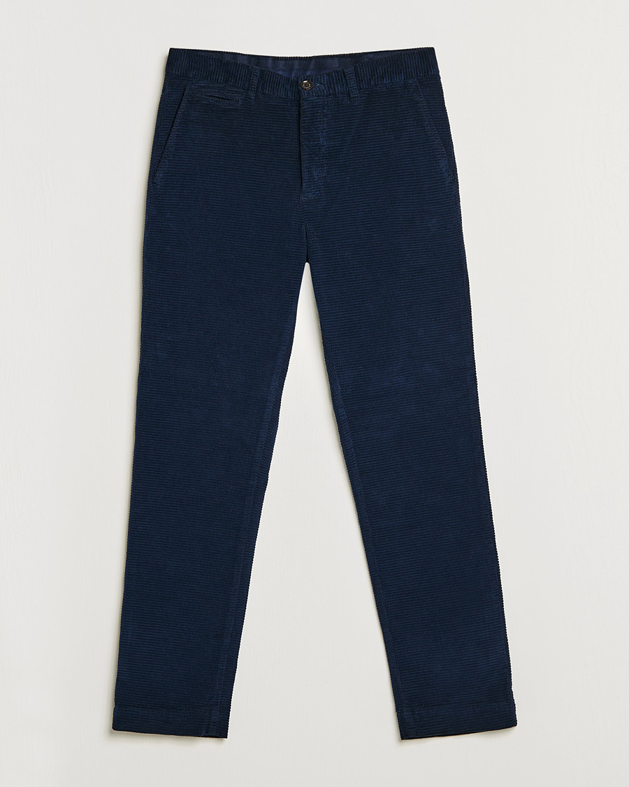 Hombres | Pantalones | Morris | Criss Cuts Corduroy Slacks Blue