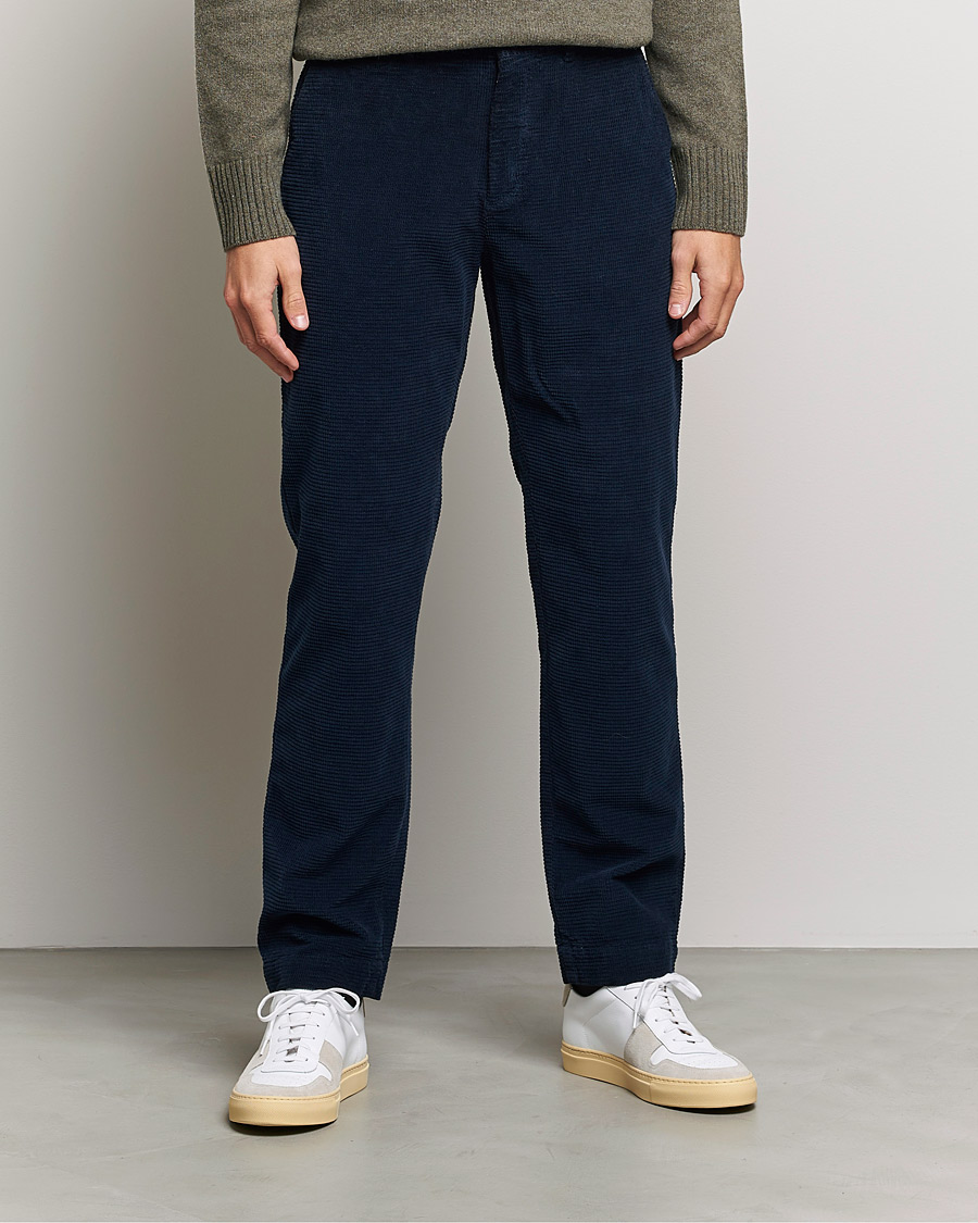 Hombres | Pantalones | Morris | Criss Cuts Corduroy Slacks Blue