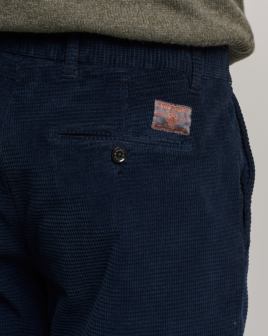 Hombres | Pantalones | Morris | Criss Cuts Corduroy Slacks Blue