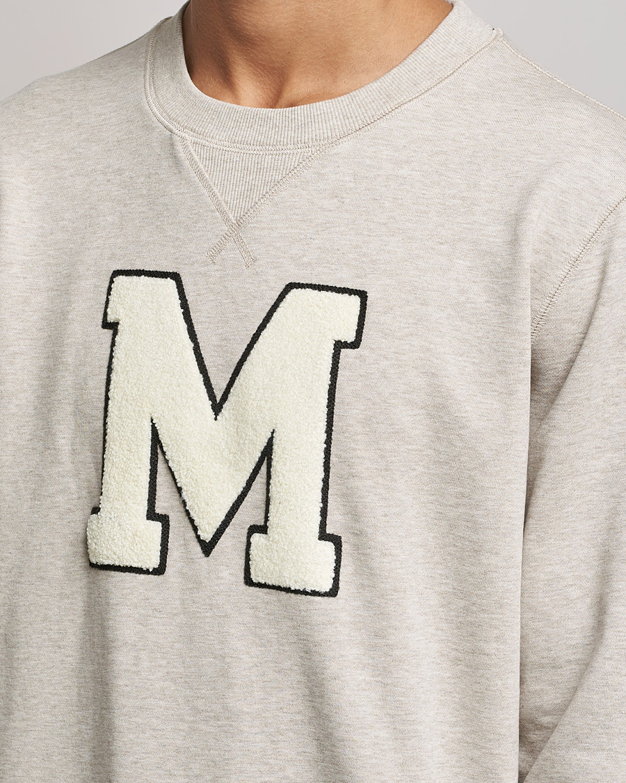 Hombres | Jerséis y prendas de punto | Morris | Leoni Logo Sweatshirt Khaki