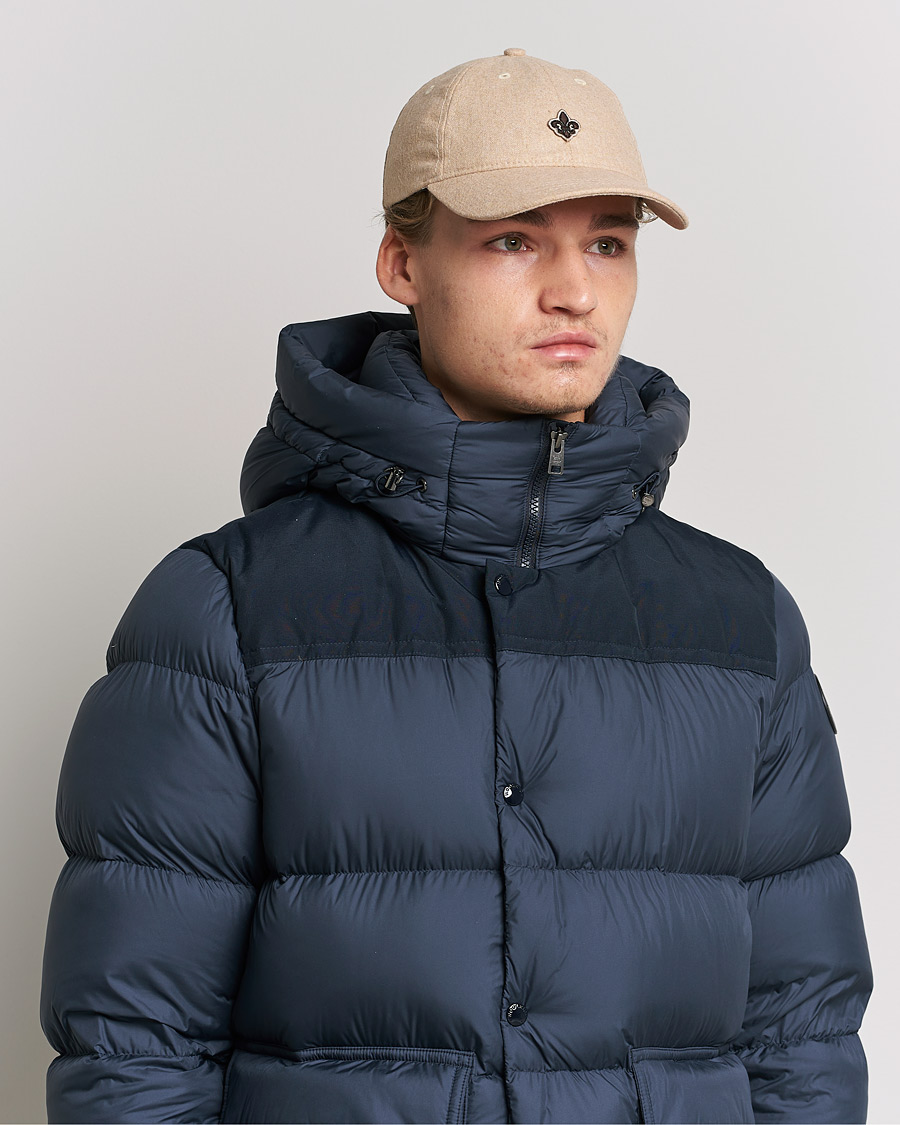 Hombres | Morris Archie Flannel Felt Cap Khaki | Morris | Archie Flannel Felt Cap Khaki