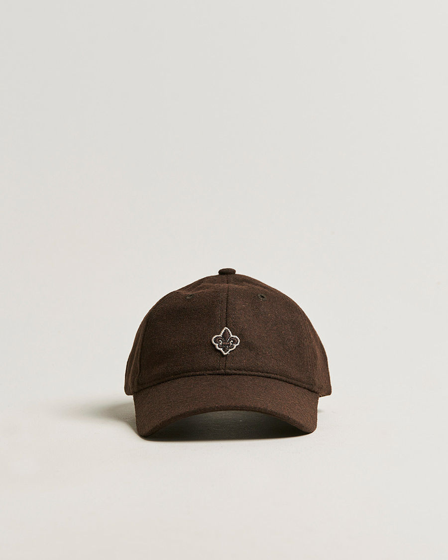 Hombres | Morris Archie Flannel Felt Cap Brown | Morris | Archie Flannel Felt Cap Brown