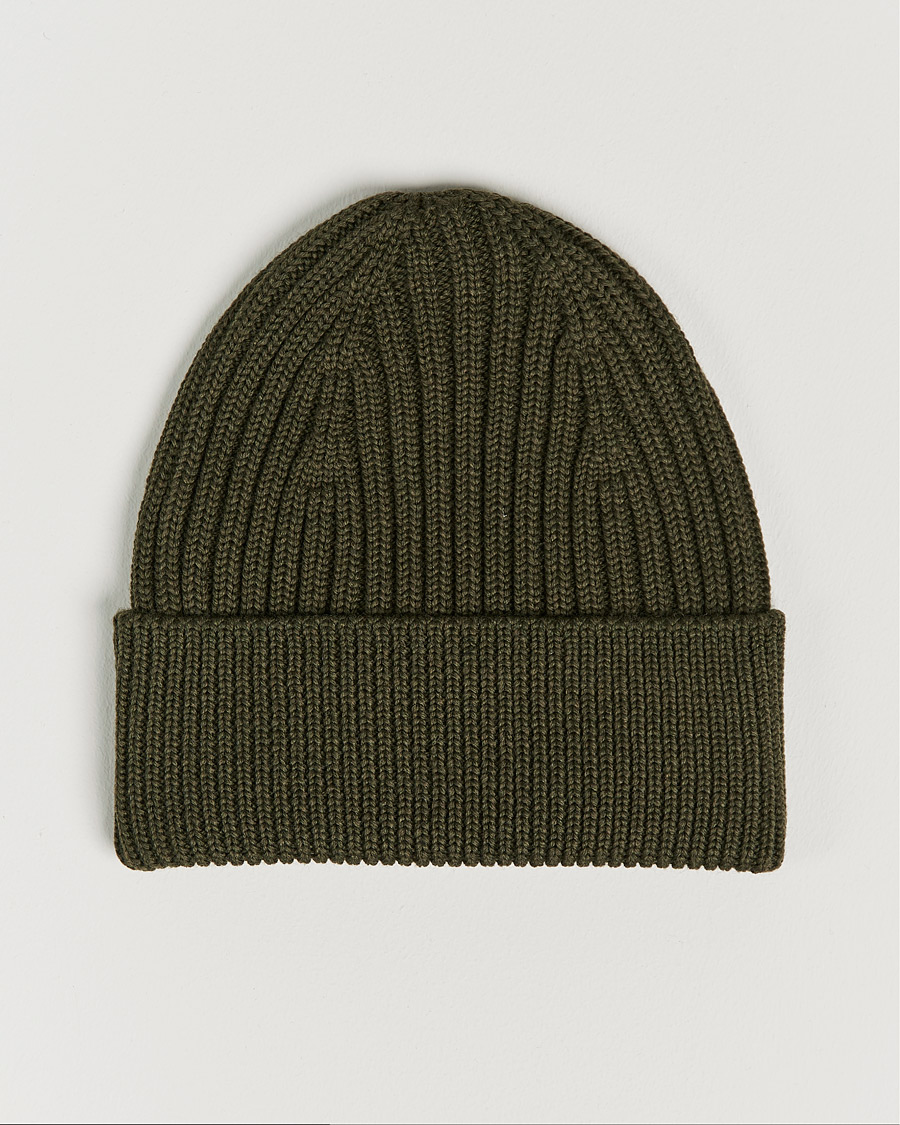Hombres | Morris Travor Merino Beanie Olive | Morris | Travor Merino Beanie Olive