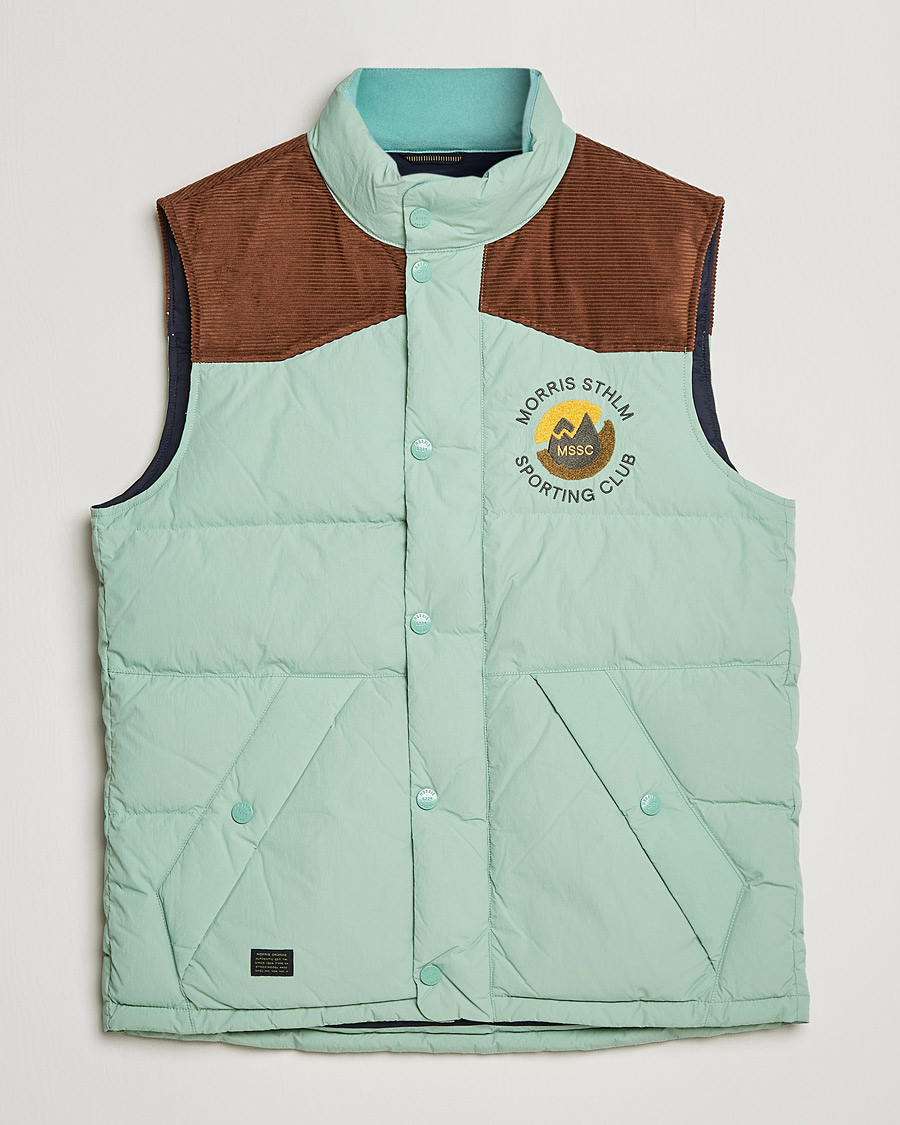 Hombres | Abrigos y chaquetas | Morris | Holborn Down Vest Green