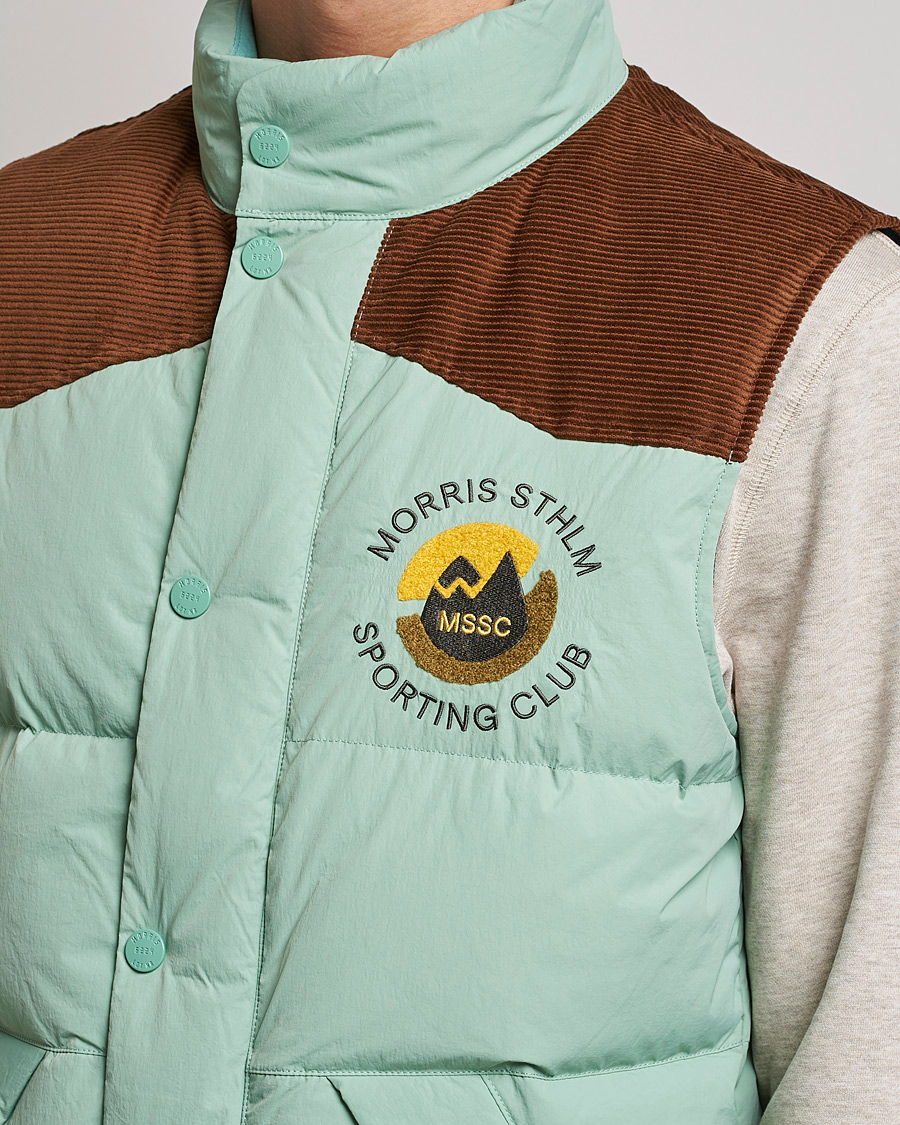 Hombres | Abrigos y chaquetas | Morris | Holborn Down Vest Green