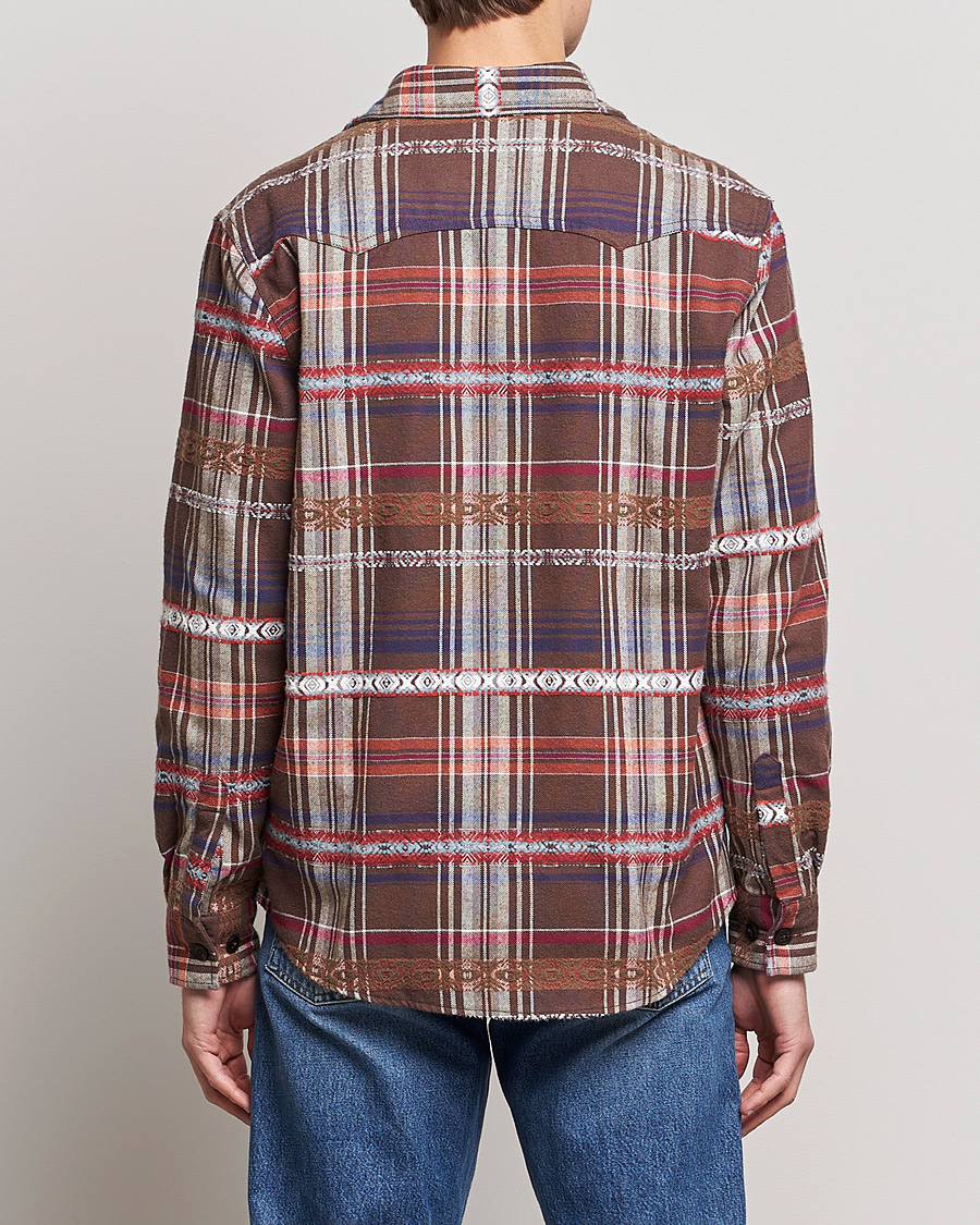 Hombres | Camisas | Morris | Walton Inca Overshirt Brown