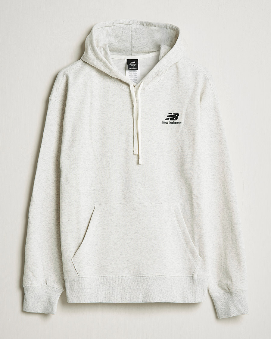 Hombres | Jerséis y prendas de punto | New Balance | Essentials Hoodie Sea Salt Heather