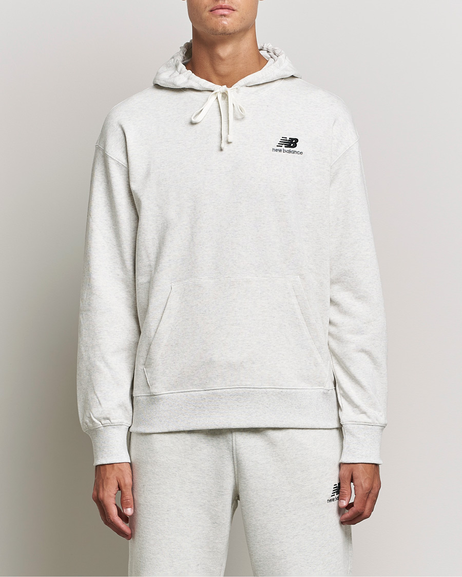 Hombres | Jerséis y prendas de punto | New Balance | Essentials Hoodie Sea Salt Heather