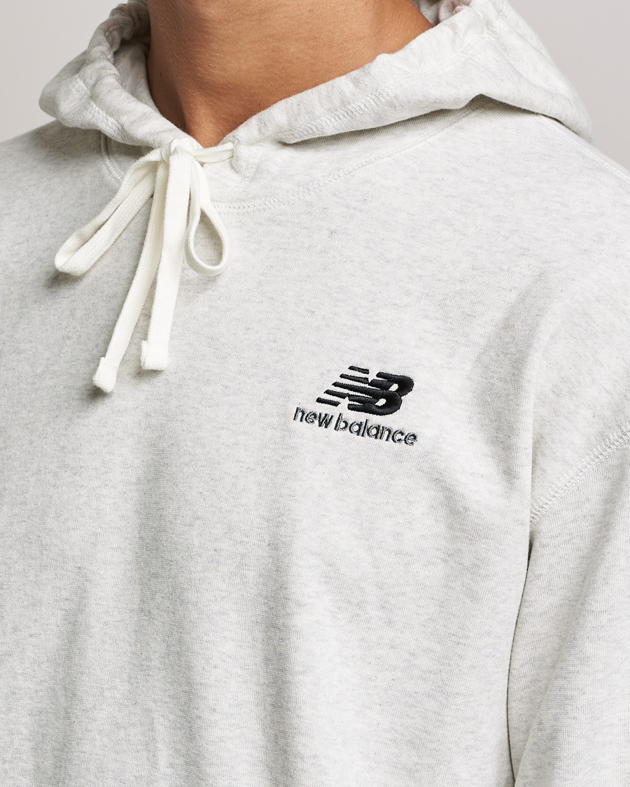 Hombres | Jerséis y prendas de punto | New Balance | Essentials Hoodie Sea Salt Heather