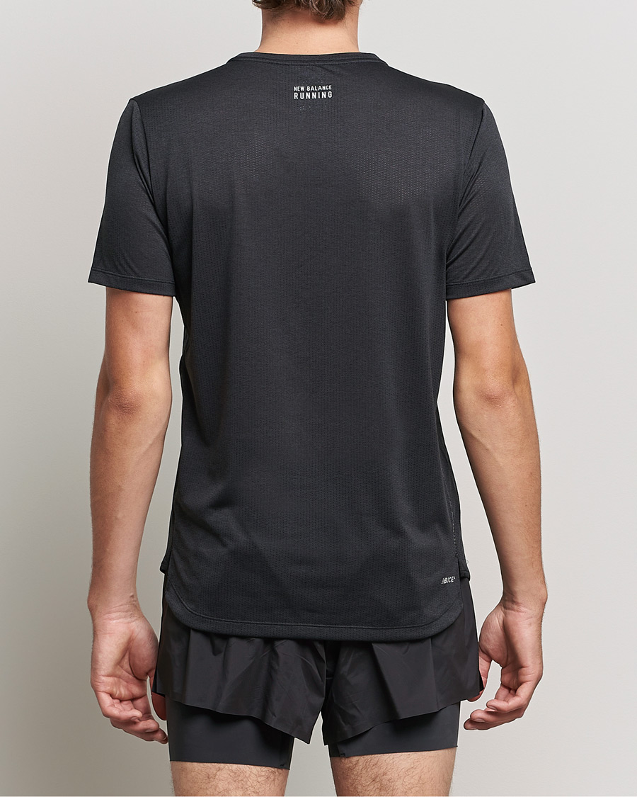 Hombres | Camisetas | New Balance Running | Impact Run Short Sleeve T-Shirt Black