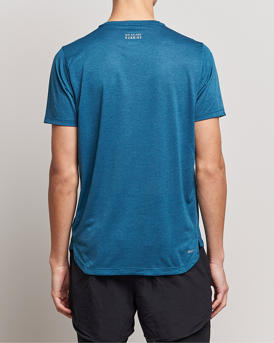 Hombres | Camisetas | New Balance Running | Impact Run Short Sleeve T-Shirt Dark Moonstone