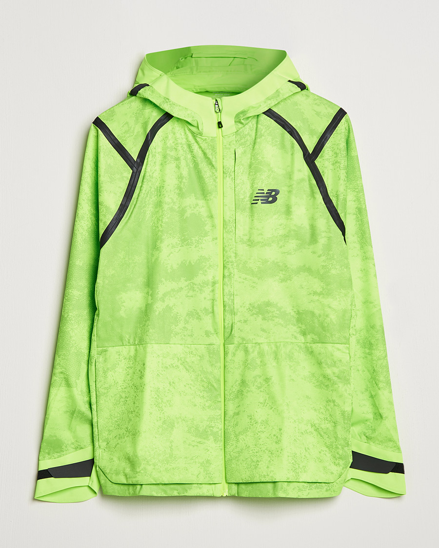 Hombres | Abrigos y chaquetas | New Balance Running | All-Terrain Waterproof Jacket Pixel Green