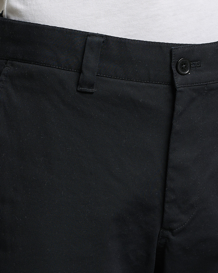 Hombres | Pantalones | NN07 | Alex Straight Fit Cotton Chinos Black