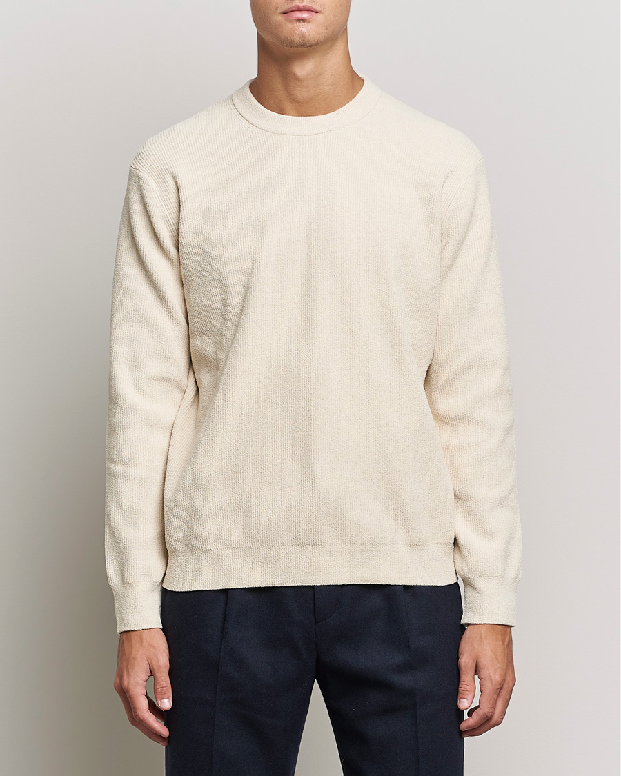 Hombres |  | NN07 | Danny Knitted Sweater Ecru