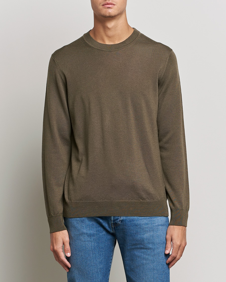 Hombres | Jerséis y prendas de punto | NN07 | Ted Merino Crew Neck Pullover Pyramid