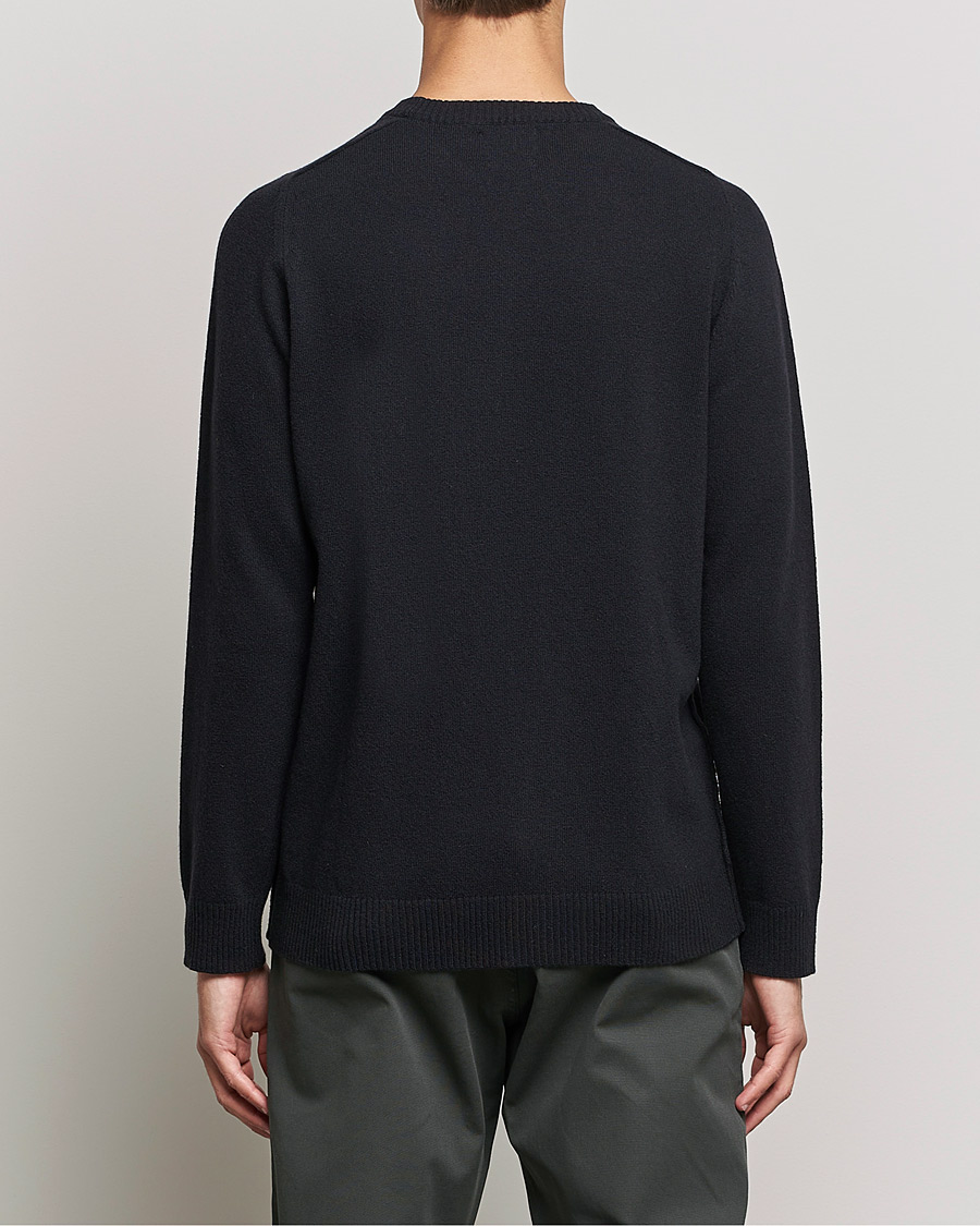Hombres | Jerséis y prendas de punto | NN07 | Edward Lambswool Crew Neck Pullover Black