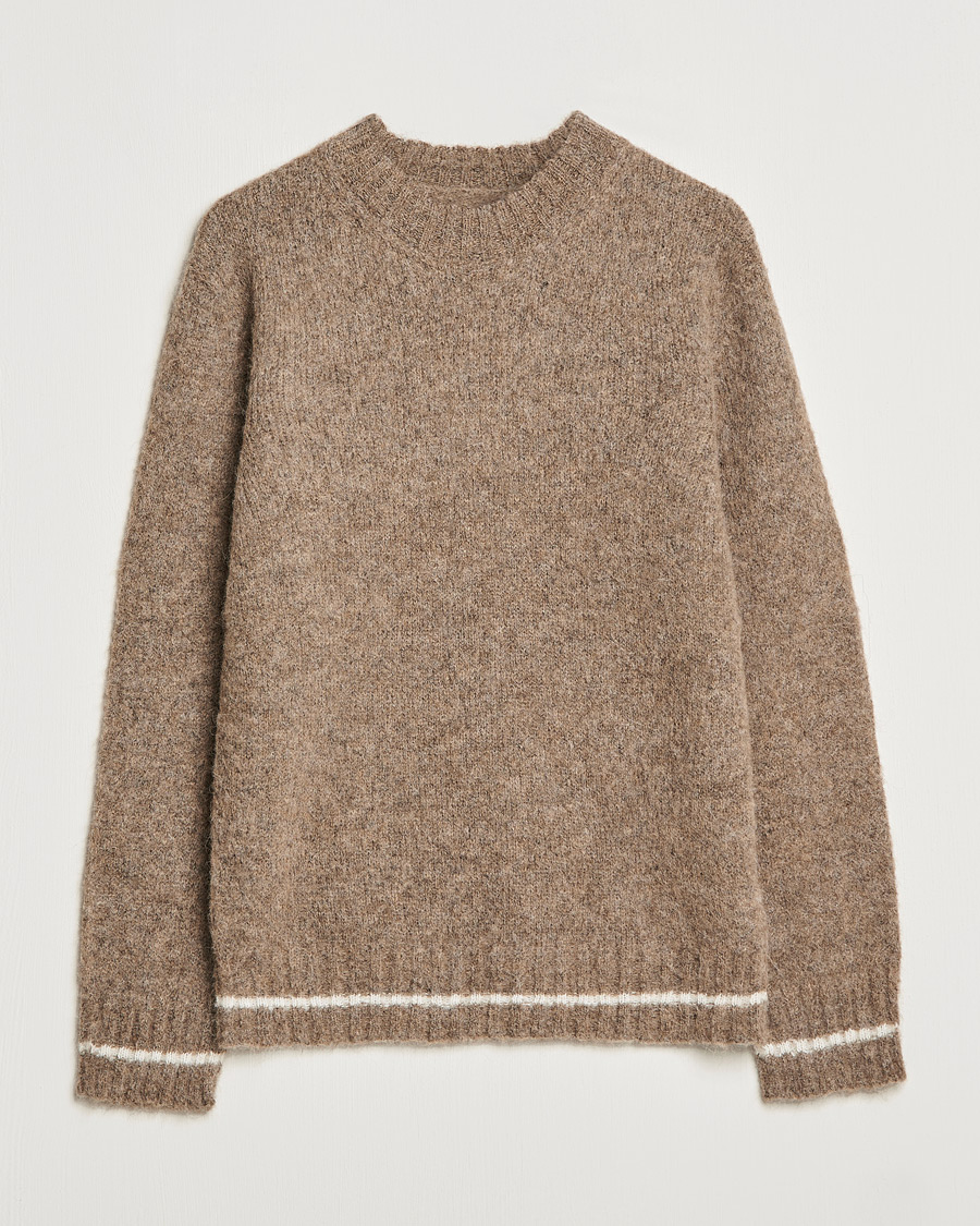 Hombres | Jerséis y prendas de punto | NN07 | Jack Wool Knitted Sweater Nature