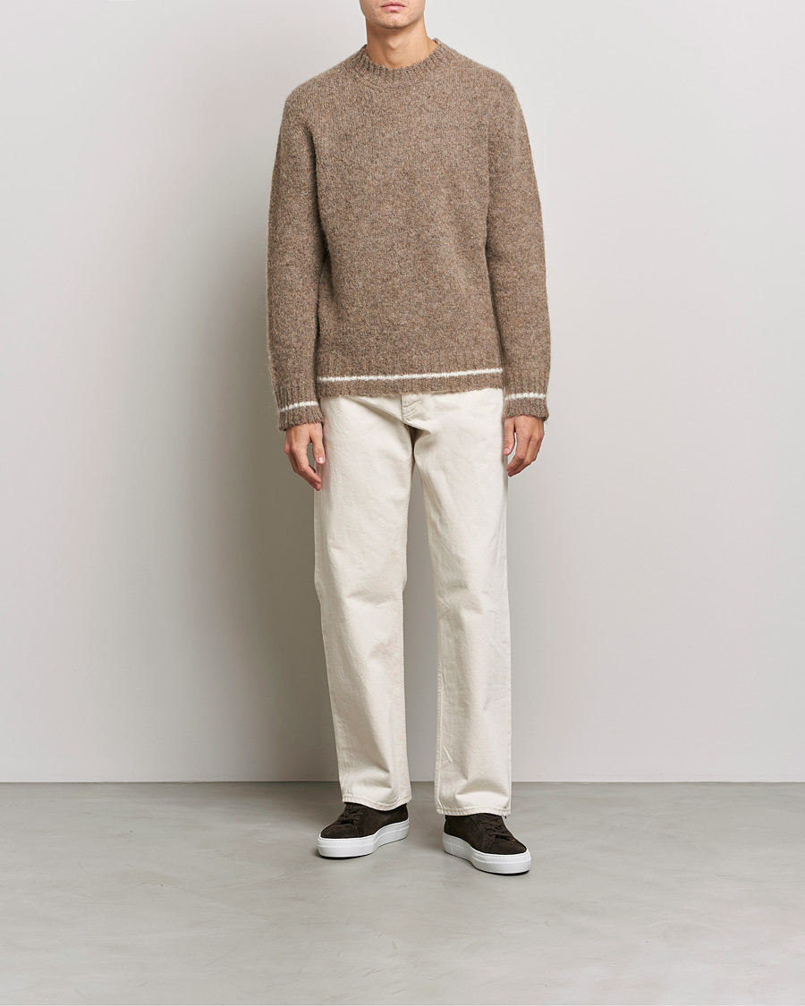 Hombres | Jerséis y prendas de punto | NN07 | Jack Wool Knitted Sweater Nature