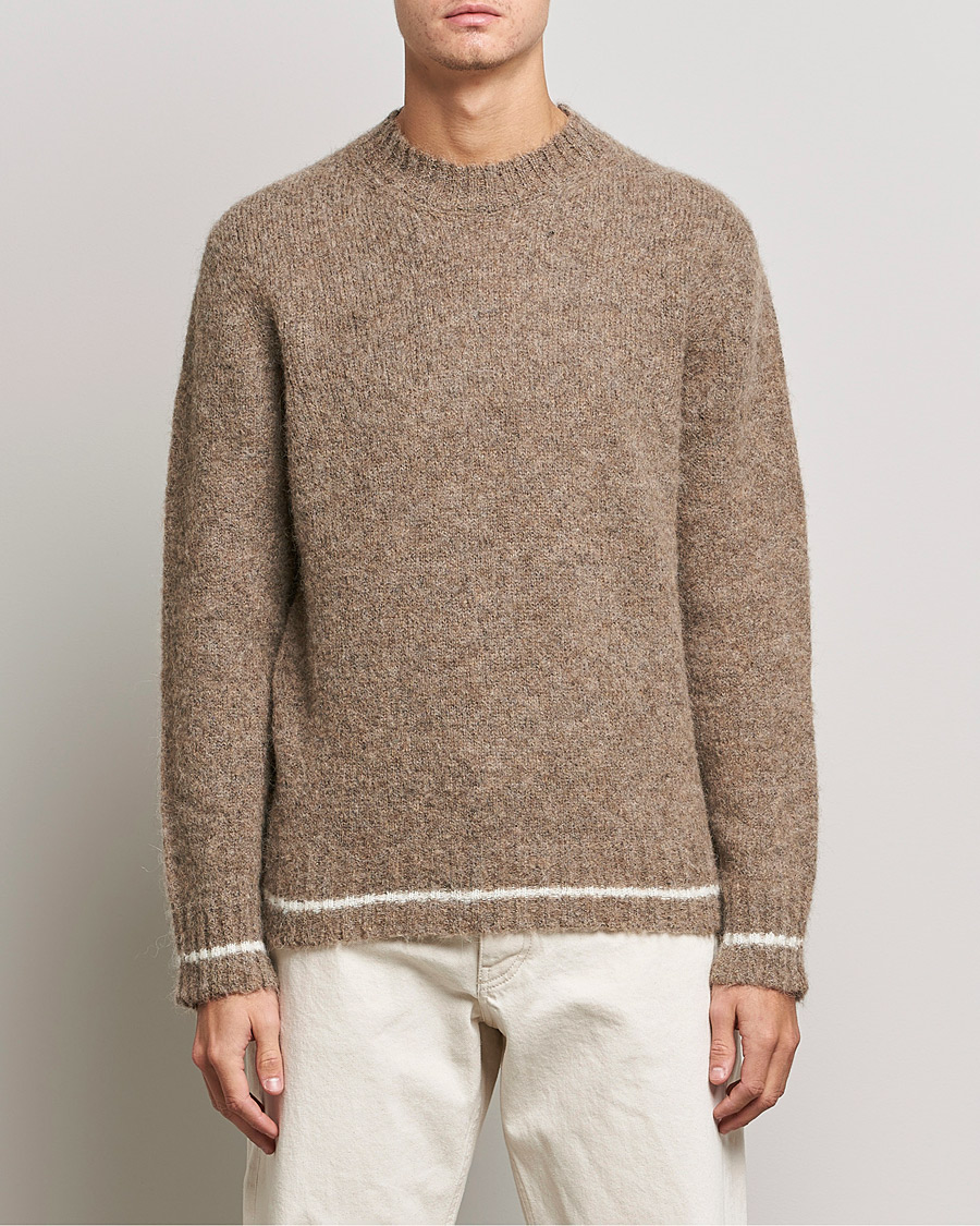 Hombres | Jerséis y prendas de punto | NN07 | Jack Wool Knitted Sweater Nature