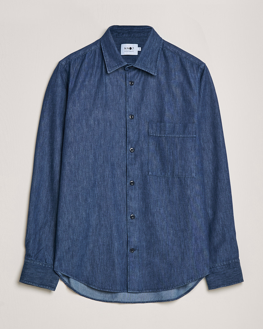 Hombres | Camisas | NN07 | Tue Denim Shirt Navy
