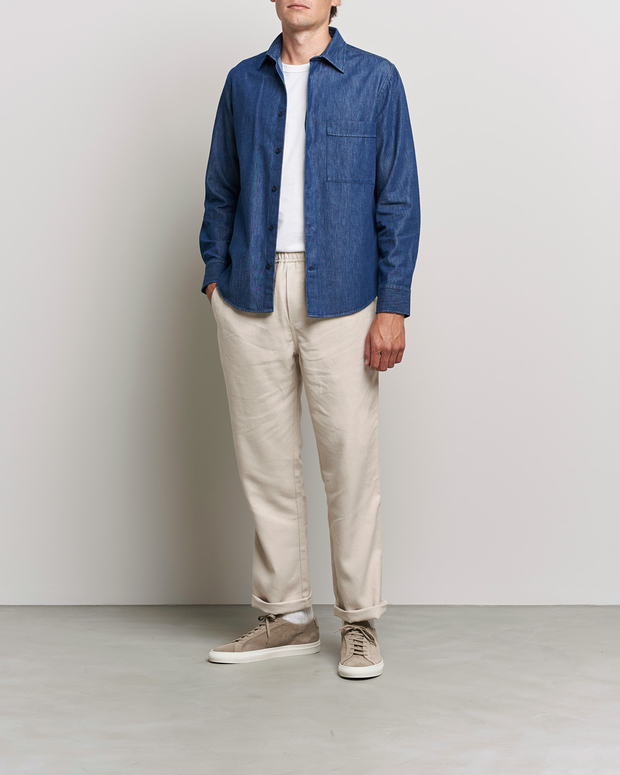 Hombres | Camisas | NN07 | Tue Denim Shirt Navy
