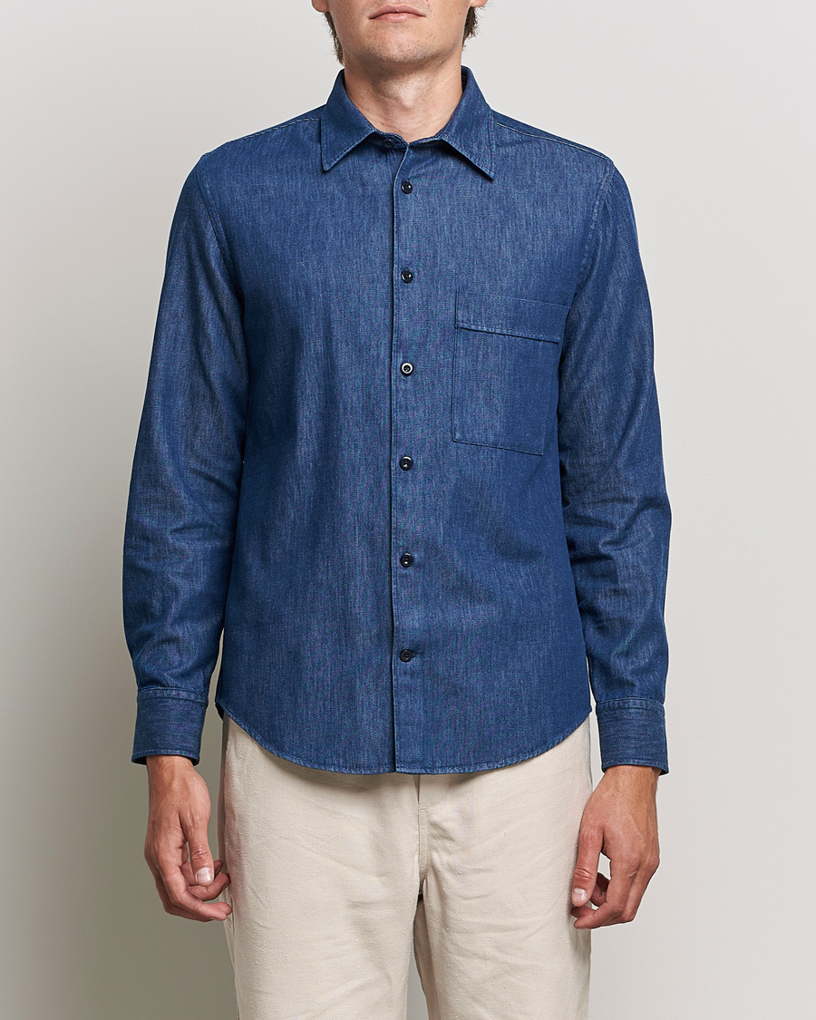 Hombres | Camisas | NN07 | Tue Denim Shirt Navy