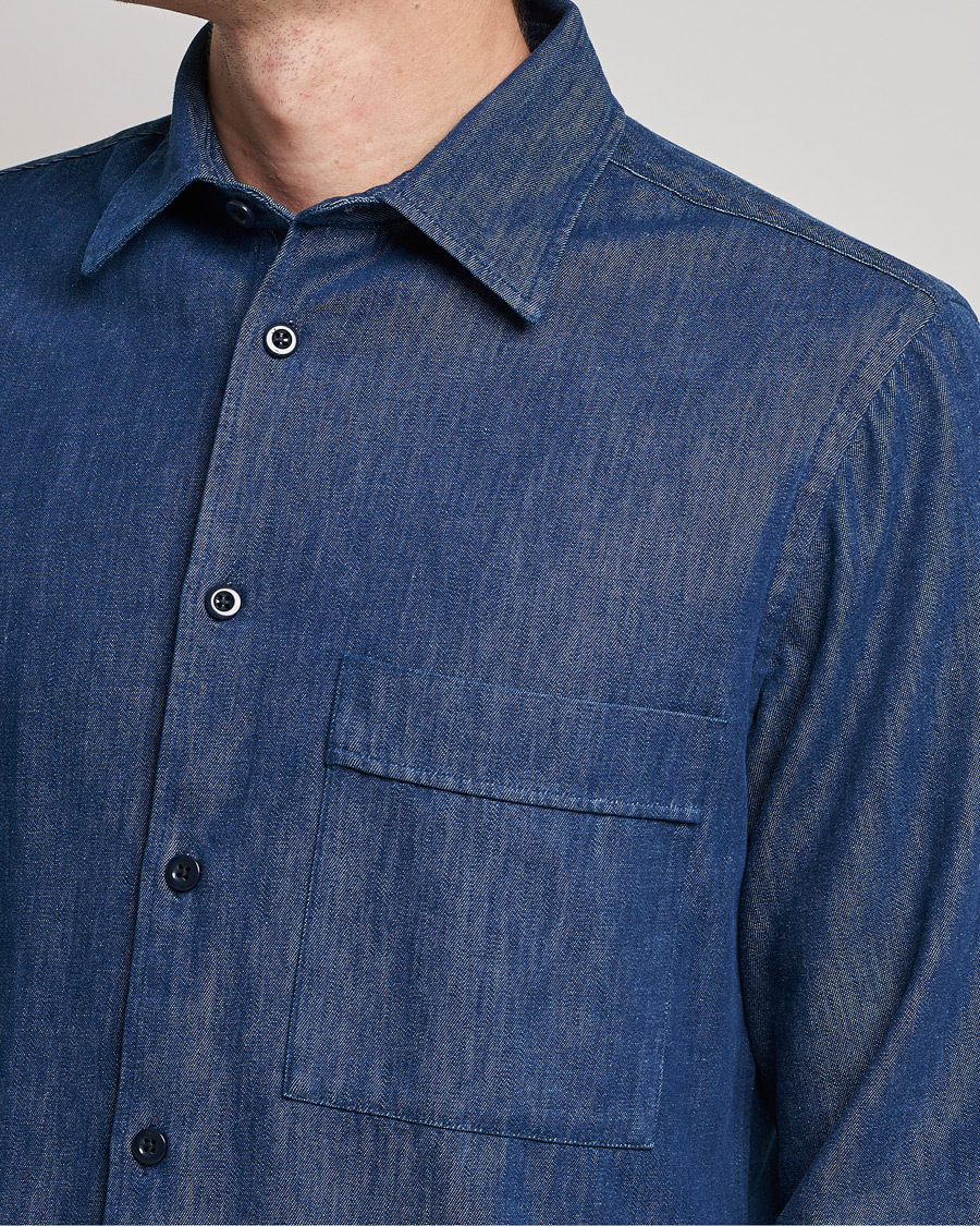 Hombres | Camisas | NN07 | Tue Denim Shirt Navy