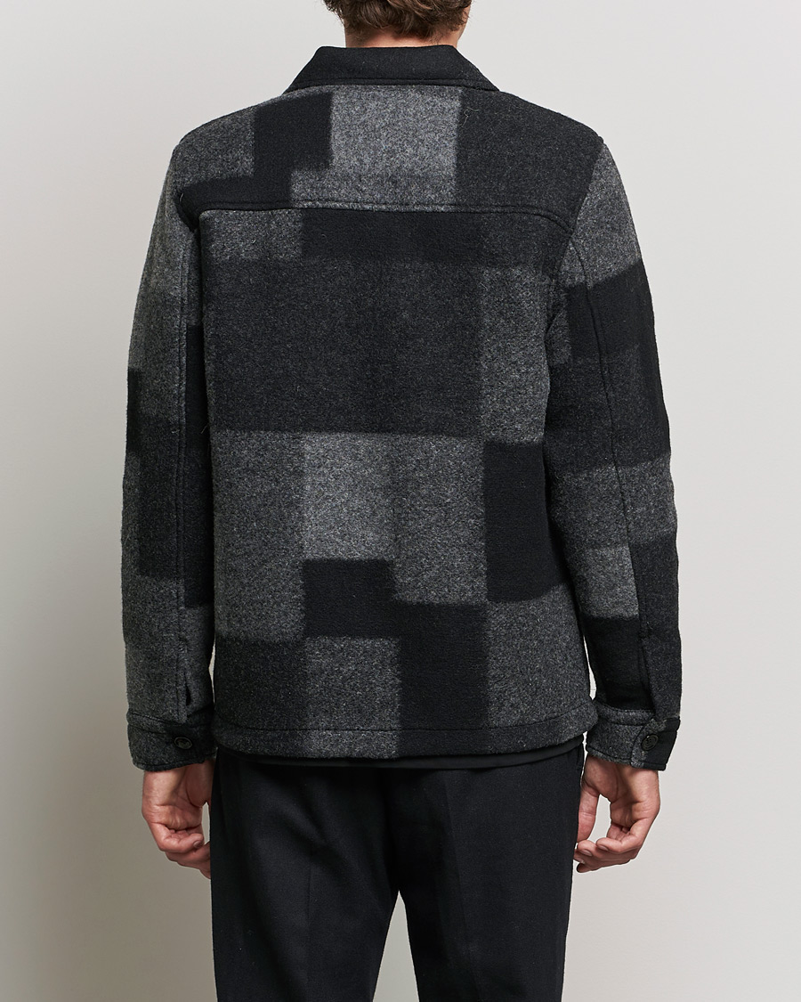 Hombres | Abrigos y chaquetas | NN07 | Wilas Checked Flight Jacket Black